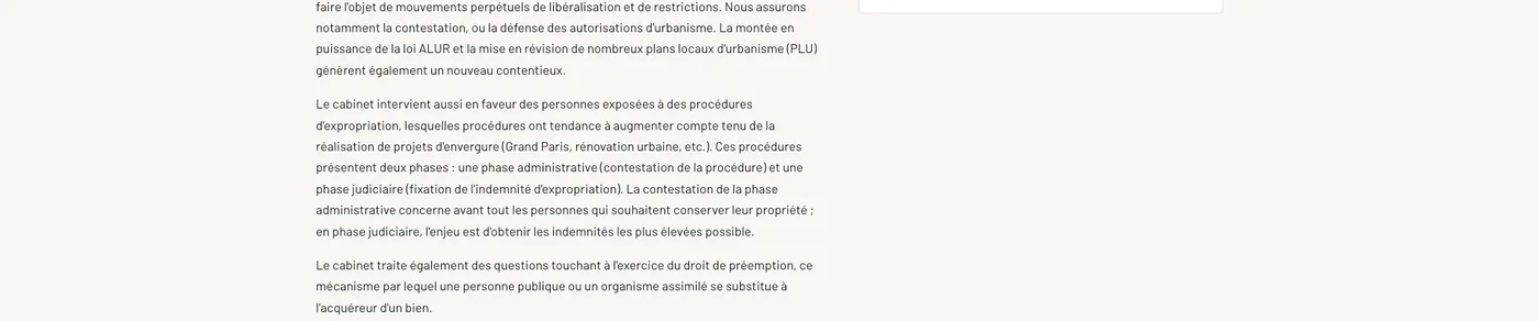 Le déroulé d'un dossier chez David Taron en quatre étapes
